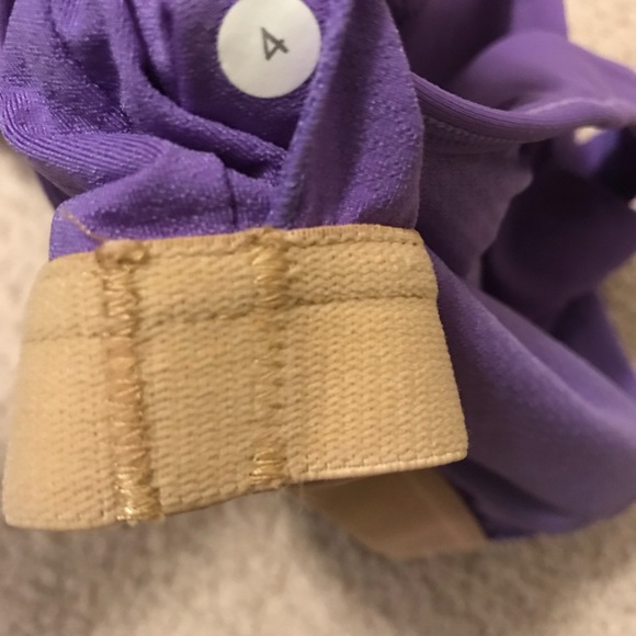 Lululemon purple tank size 4 - Picture 3 of 3